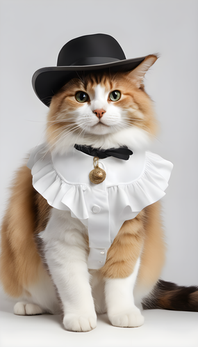 可爱喵星人萌宠写真摄影图片